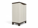Half-Height Outdoor Storage Cabinet - Cream