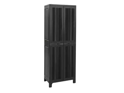 Full-Size Outdoor Storage Cabinet - Black
