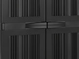 Full-Size Outdoor Storage Cabinet - Black