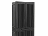 Full-Size Outdoor Storage Cabinet - Black