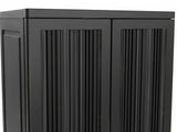 Full-Size Outdoor Storage Cabinet - Black