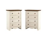 Walden 4-Drawer Tallboy - Set of 2
