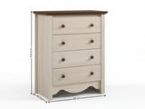 Walden 4-Drawer Tallboy - Set of 2