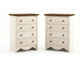 Walden 4-Drawer Tallboy - Set of 2