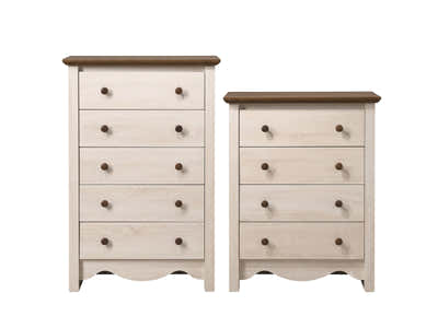 Walden 5-Drawer Chest - Set of 2