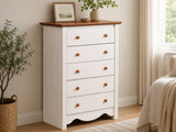 Walden 5-Drawer Chest - Set of 2