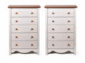 Walden 5-Drawer Chest - Set of 2