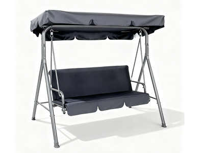 Swing Chair with Canopy - Grey
