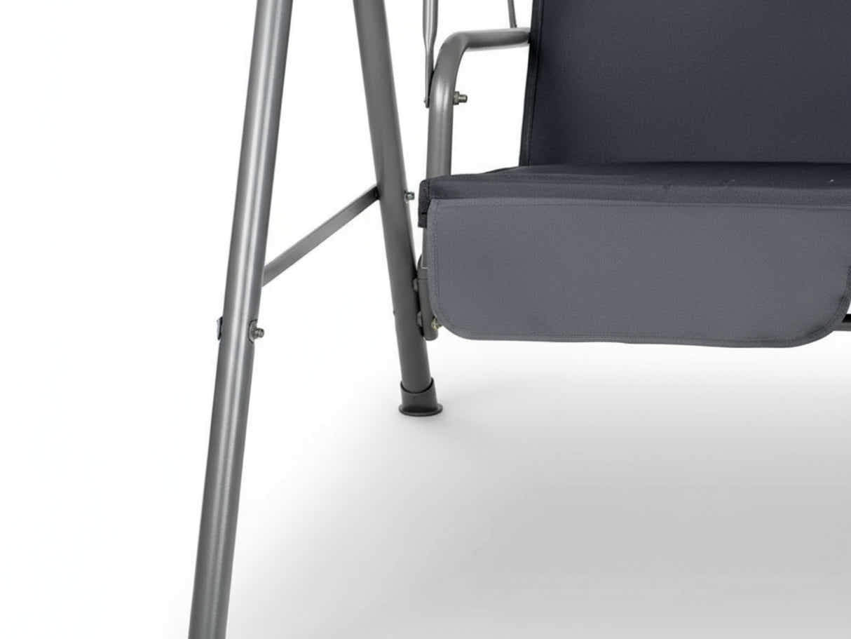 Swing Chair with Canopy - Grey