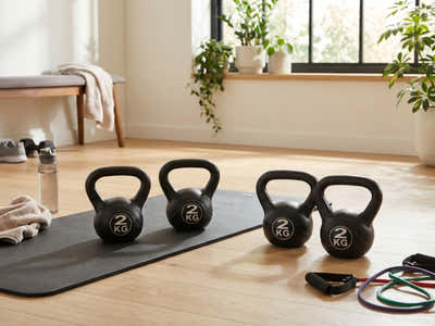 Cement Kettlebell 2kg - Set of 4