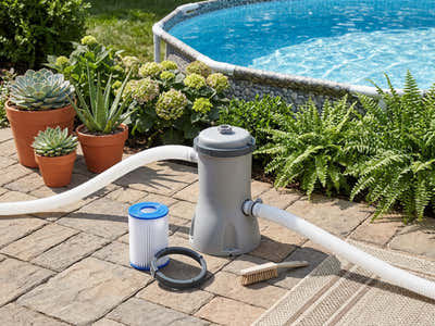 Bestway Pool Filter Cartridge II x 2 530 & 800 gallon per hour