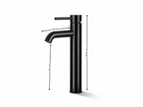 Black Basin Faucet Large