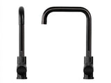 Black Kitchen Faucet - Square
