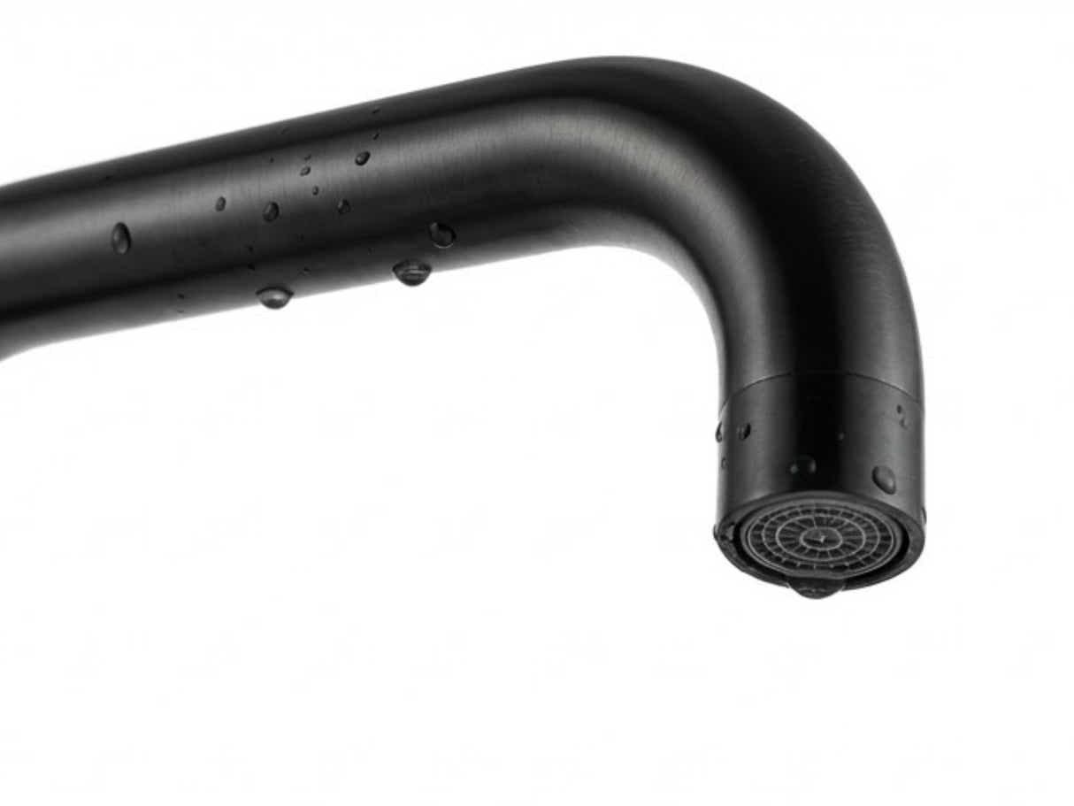 Black Kitchen Faucet - Square