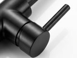 Black Kitchen Faucet - Square