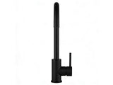 Black Kitchen Faucet - Gooseneck
