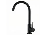 Black Kitchen Faucet - Gooseneck