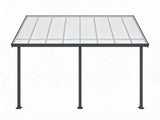 Aluminium Patio Canopy Grey - 10ft x 16ft
