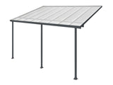 Aluminium Patio Canopy Grey - 10ft x 16ft