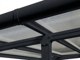 Aluminium Patio Canopy Grey - 10ft x 16ft