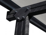 Aluminium Patio Canopy Grey - 10ft x 16ft