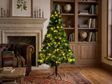 Christmas Tree with LED Lights - 6Ft/180 cm