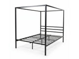 Canopy Bed Frame Black - Queen