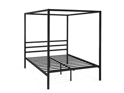 Canopy Bed Frame Black - Queen