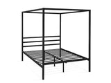 Canopy Bed Frame Black - Queen