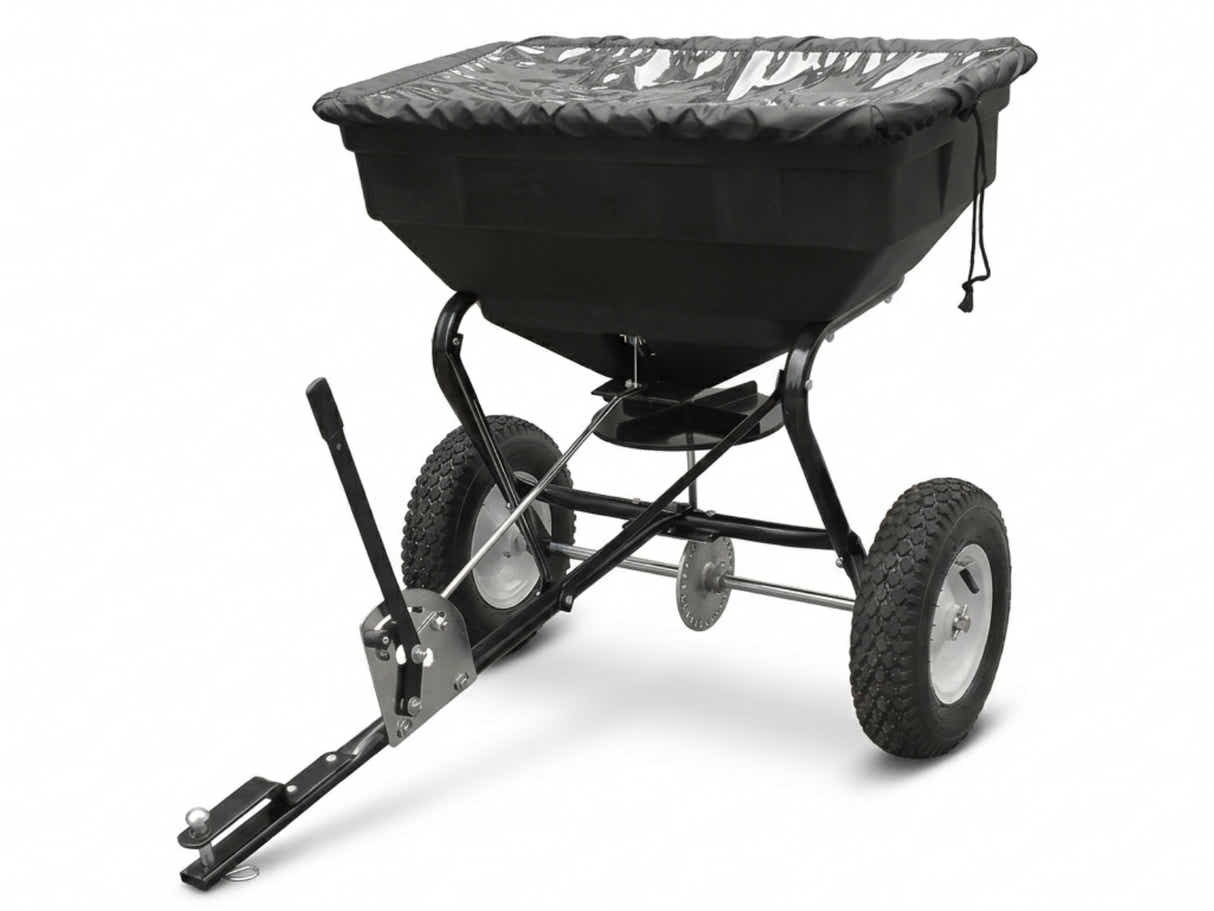 ATV Tow-Behind Fertilizer Spreader – 56kg / 60L Capacity