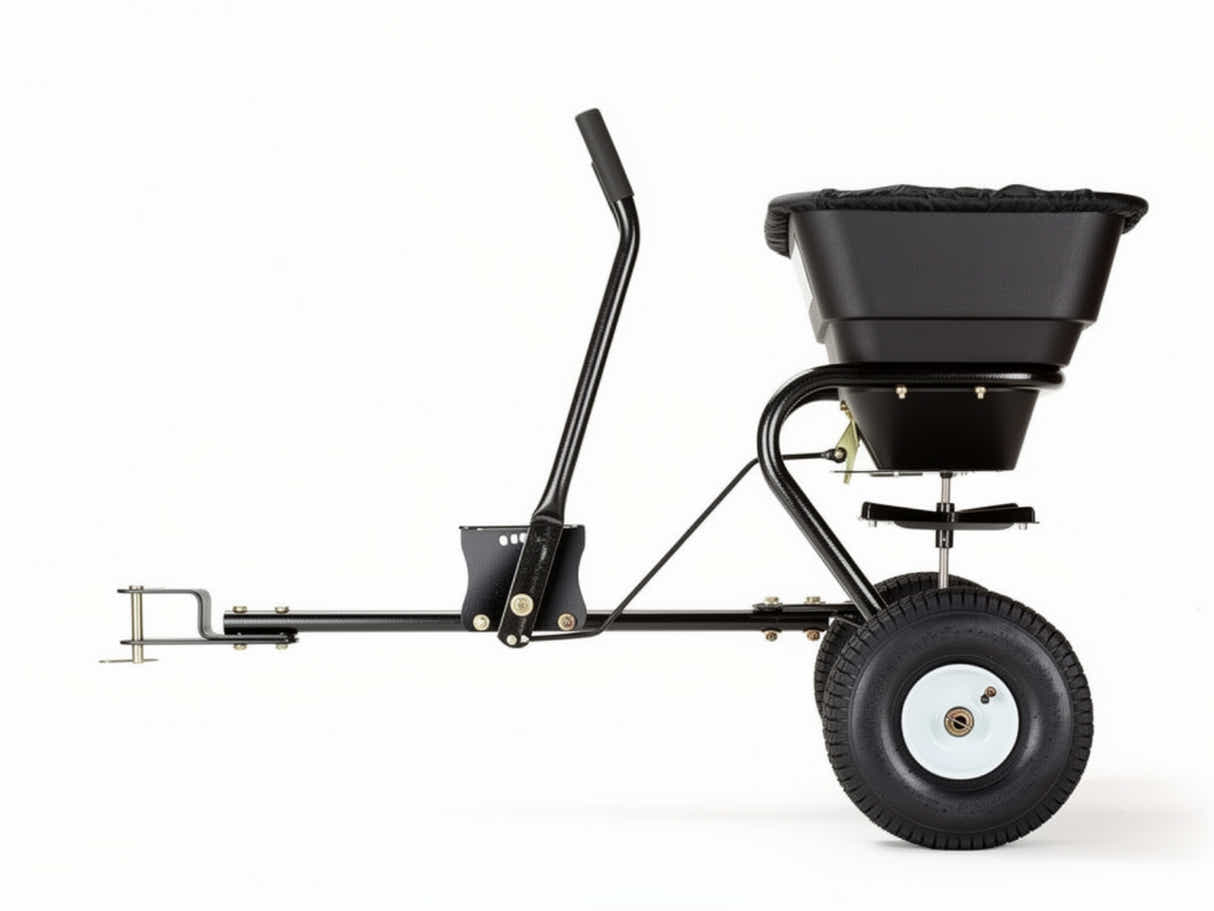 ATV Tow-Behind Fertilizer Spreader – 56kg / 60L Capacity