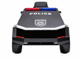 Kids Ride On Police Truck Tesla Cyber Style - Black