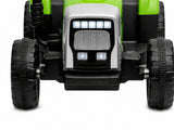 Kids Ride On Tractor with Trailer - Green