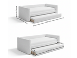 Eira Pull Out Day Bed - Snow White