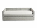 Ainsley Velvet Pull Out Day Bed - Grey