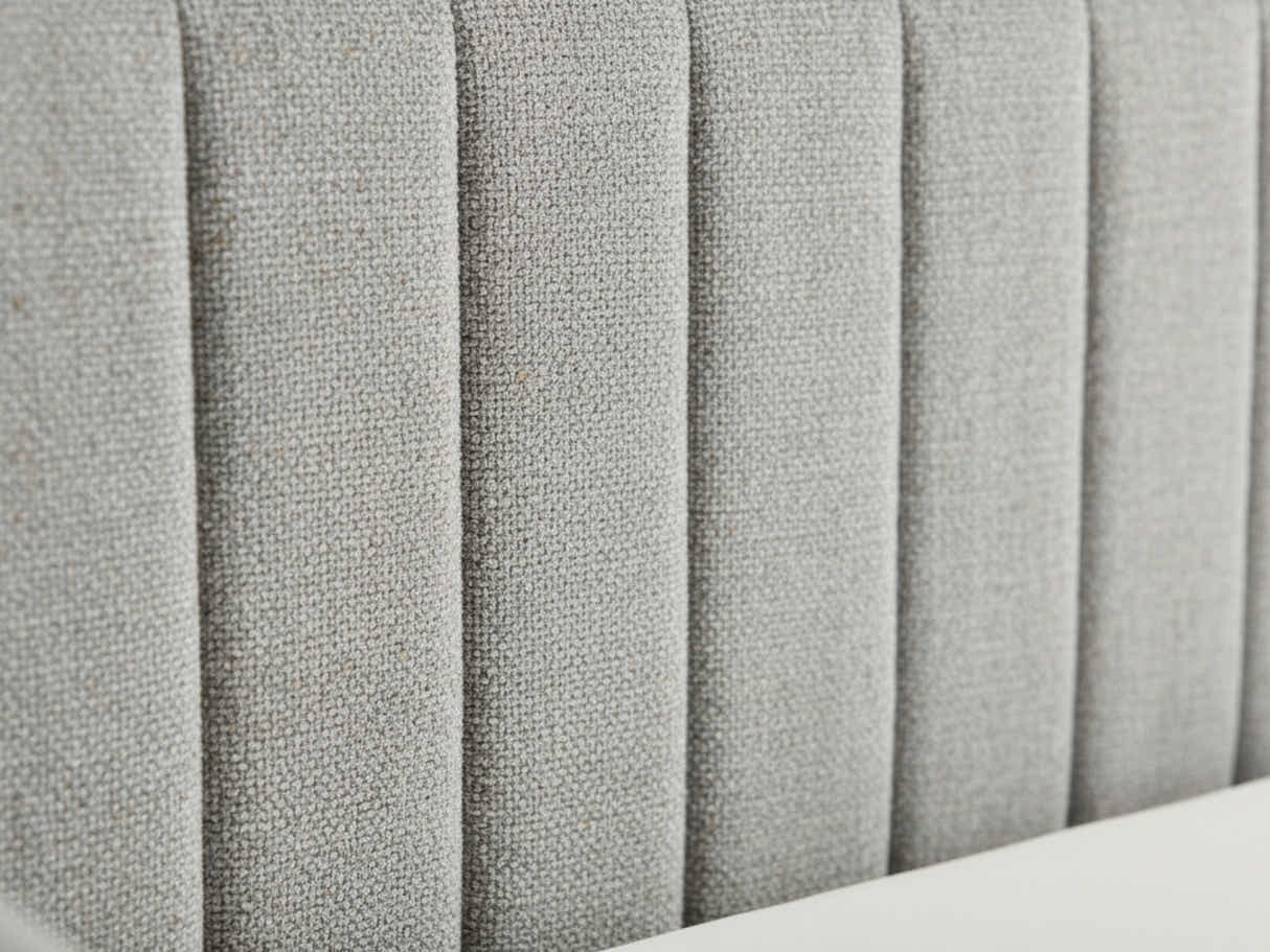Ainsley Velvet Pull Out Day Bed - Grey