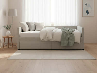 Aquilo Day Bed With Drawers - Slate
