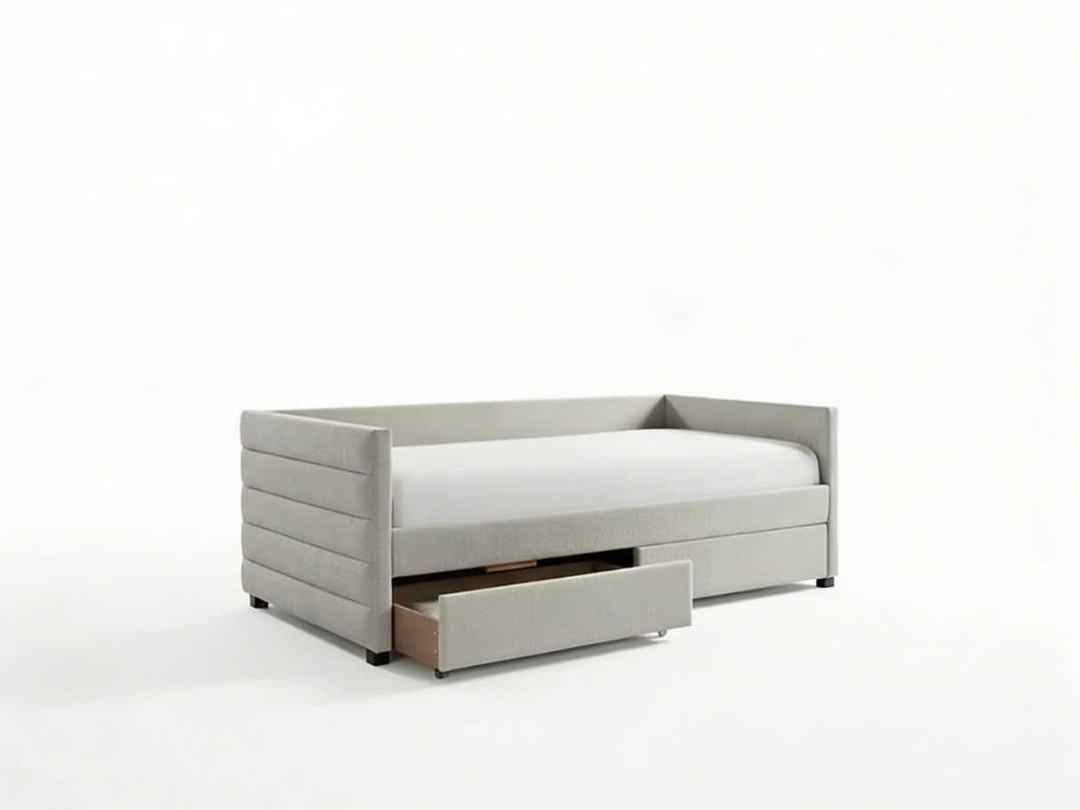 Aquilo Day Bed With Drawers - Slate