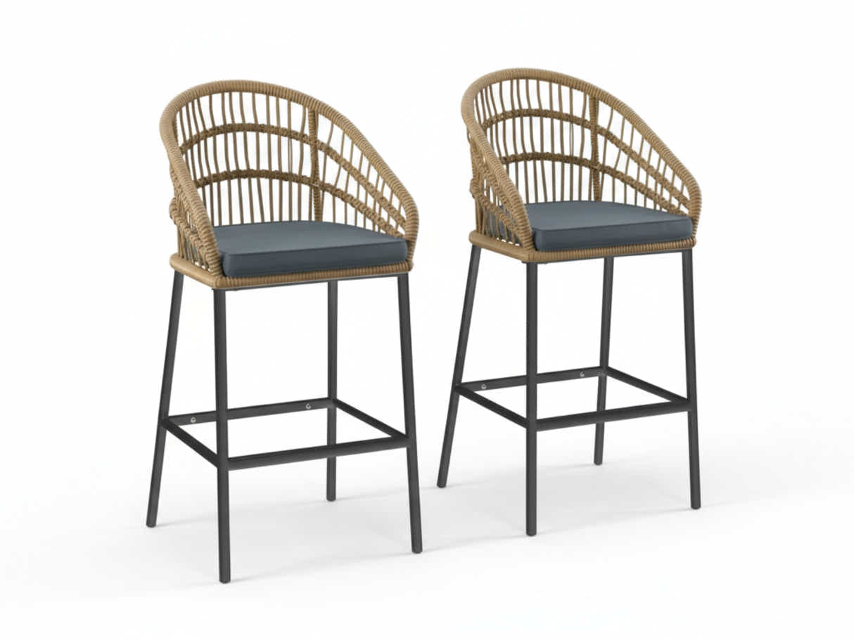 Naturlig 5-Piece Outdoor Bar Set