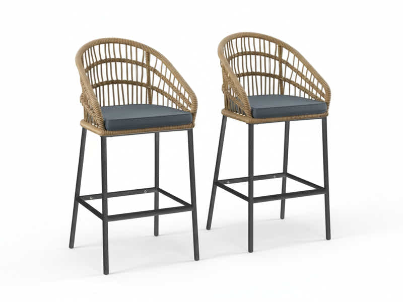 5pc Naturlig Outdoor Bar Set