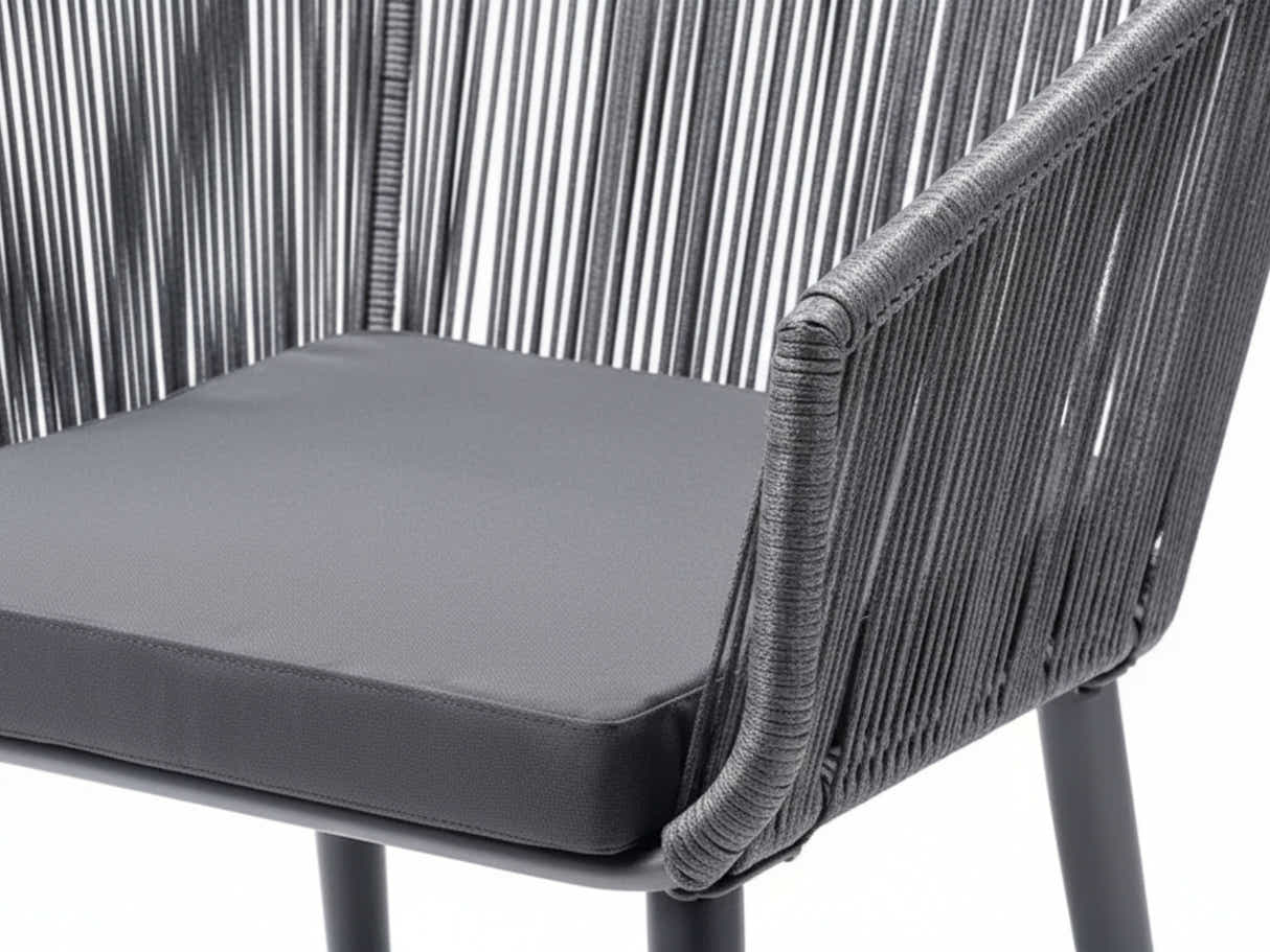 Tejp 3-Piece Outdoor Bistro Set - Grey