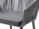 Tejp 3-Piece Outdoor Bistro Set - Grey