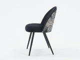 Fernando Dining Chair with Fern Pattern - Set of 4