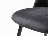 Fernando Dining Chair with Fern Pattern - Set of 4