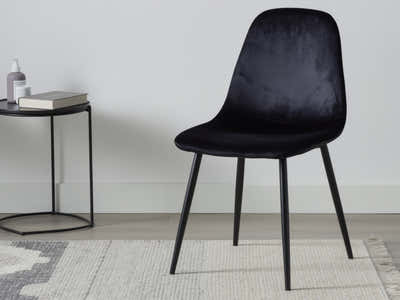 Axis Dining Chair with Fern Pattern - Set of 4