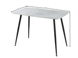 DS Fernando Dining Table with MDF Top - 120 cm