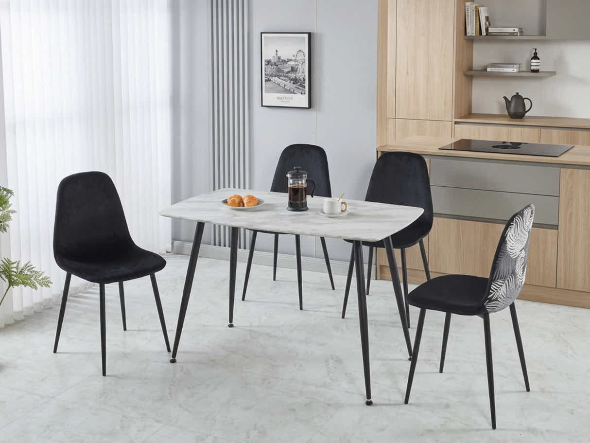 DS Fernando Dining Table with MDF Top - 120 cm