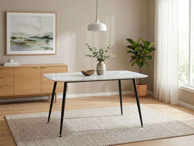 Fernando Dining Table with MDF Top - 120 cm