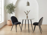 Fernando Round Dining Table with MDF Top - 90 cm