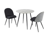 Fernando Round Dining Table with MDF Top - 90 cm